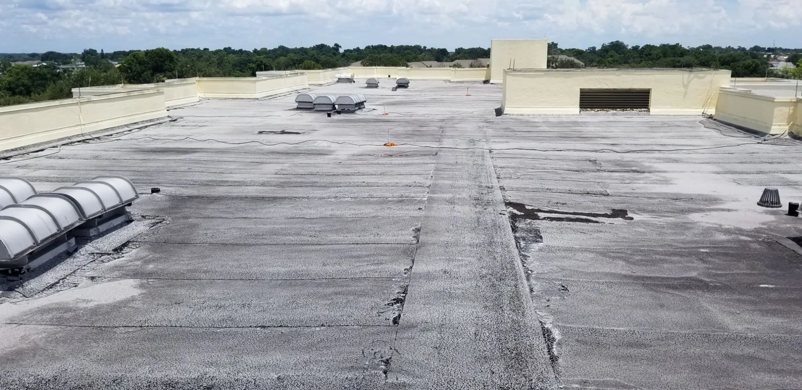 Commercial Roof Flashing Failure Repair in College Station, TX