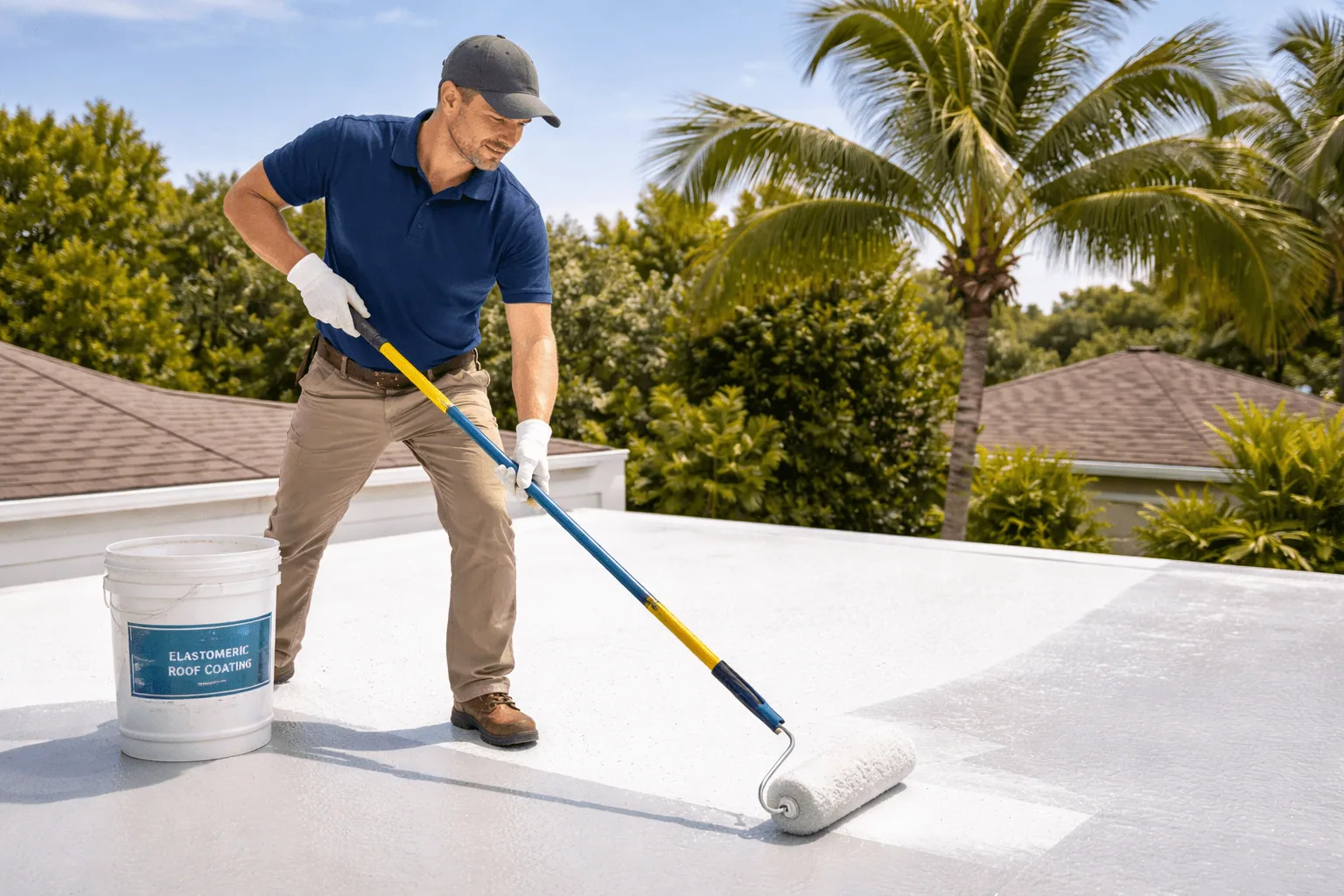 Acrylic Roof Coatings in College Station, TX