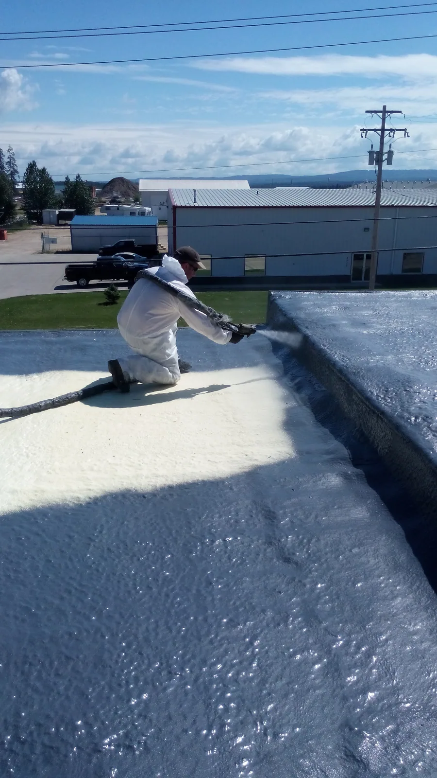 Spray Polyurethane Foam Roofing in College Station, TX