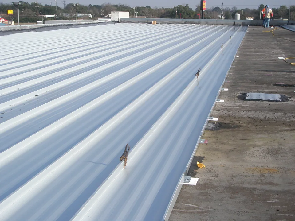 Commercial Roof Recover in College Station, TX